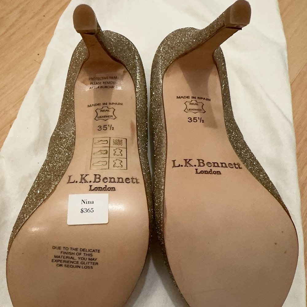 Brand New! LK Bennett, size 35.5, leather. No original shoe box.